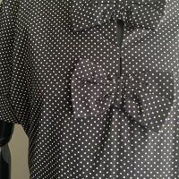 Vestido Mixed Preto Poá