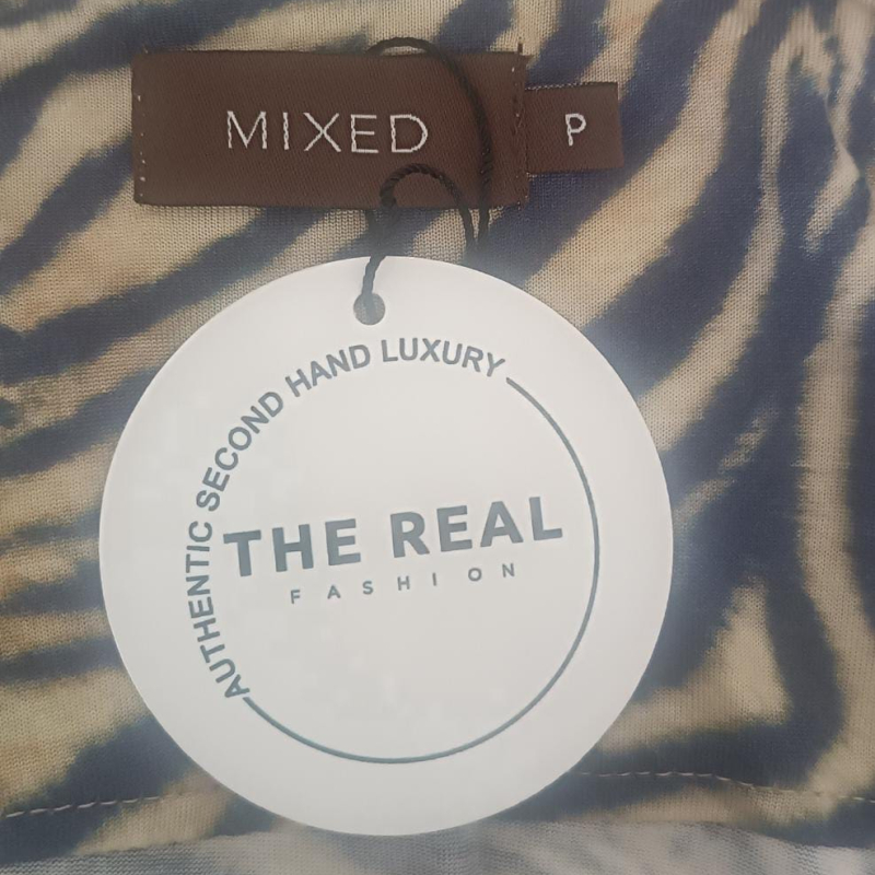 Vestido Mixed Print - P