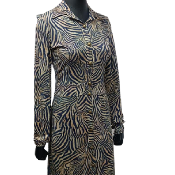 Vestido Mixed Print - P Vestido Mixed Print - P