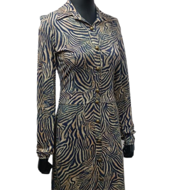 Vestido Mixed Print - P Vestido Mixed Print - P