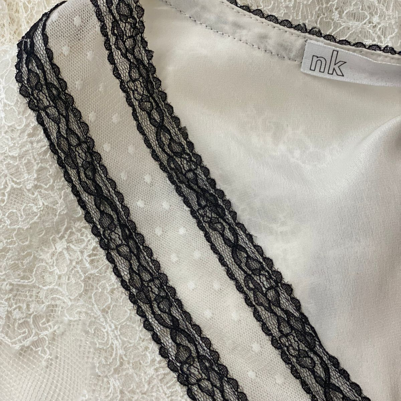 Vestido NK Longo Branco Renda - 36