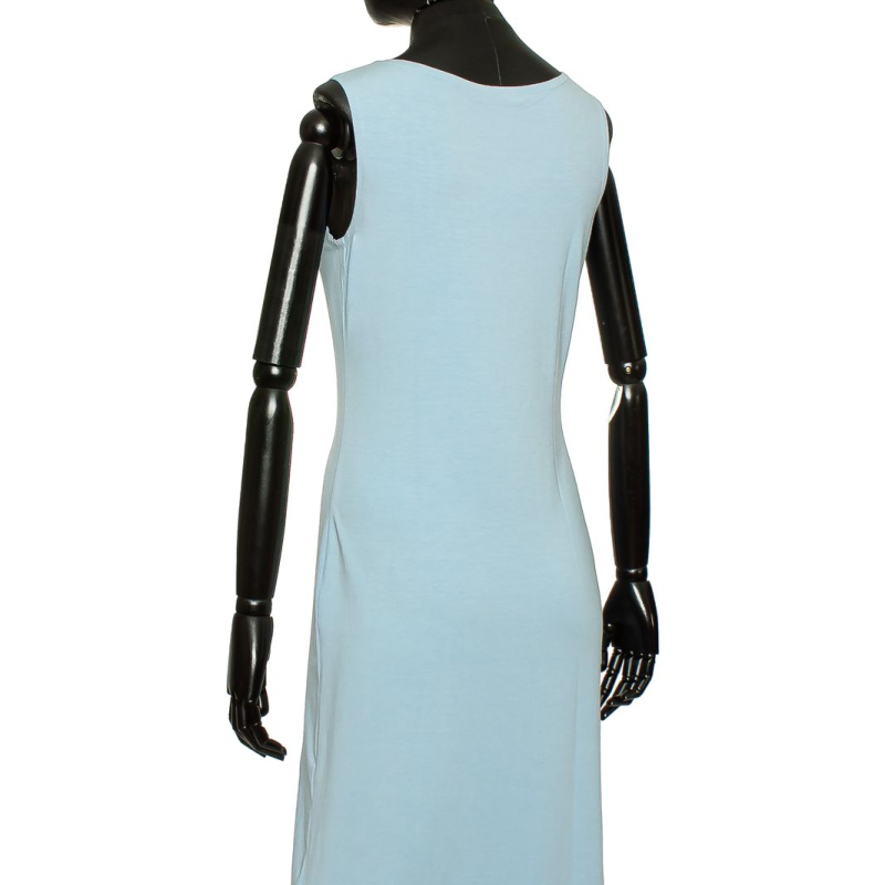 Vestido Nina Ricci Azul  Vestido Nina Ricci Azul