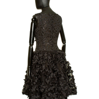 Vestido Oscar de La Renta Embellished Preta-38