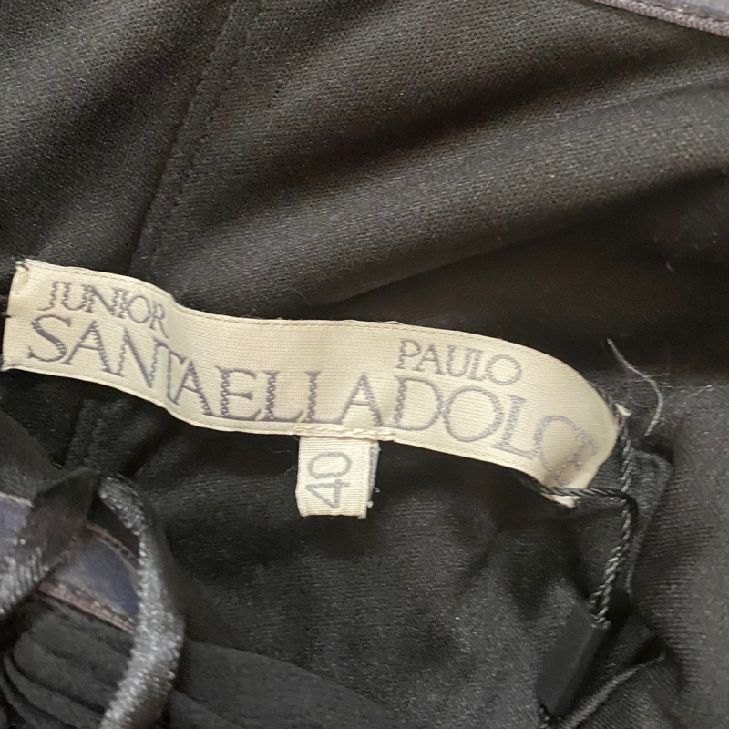 Vestido Plumas Junior Santaella Preto - 38