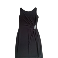 Vestido Ralph Lauren Preto Broche-36