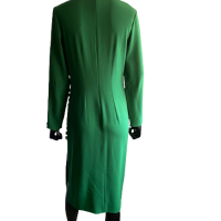 Vestido Rapsodia Verde Seda Longo-44