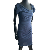 Vestido Roberto Cavalli Azul-40