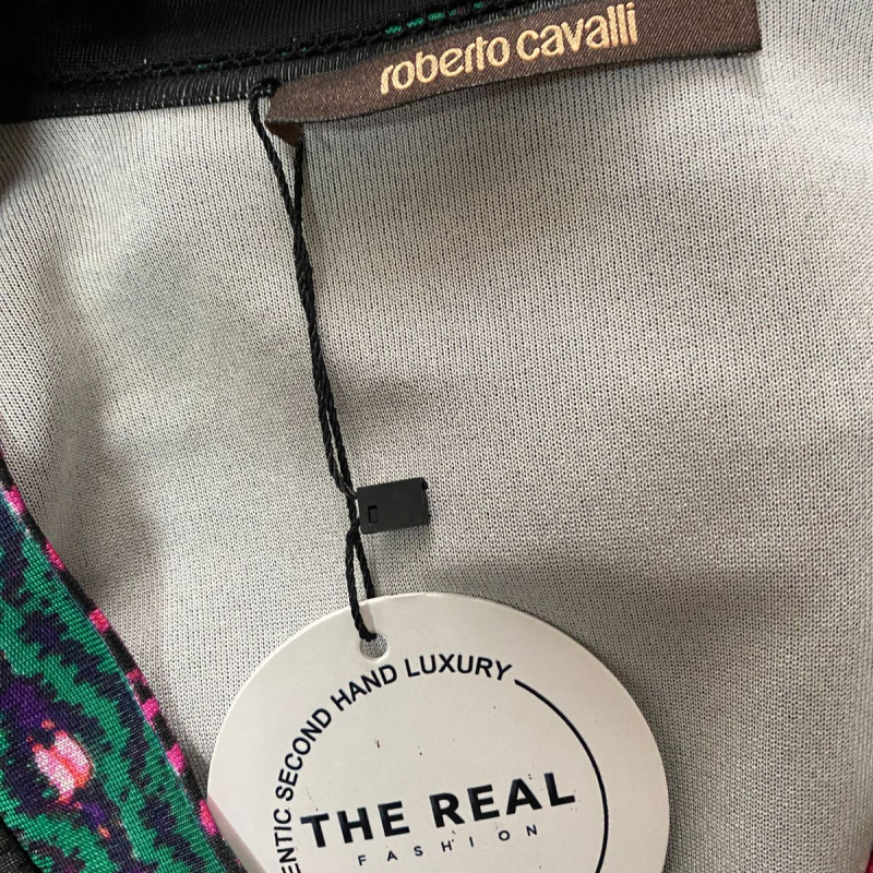 Vestido Roberto Cavalli Estampada-38