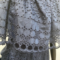 Vestido Self-Portrait Embellished Azul Marinho - 36