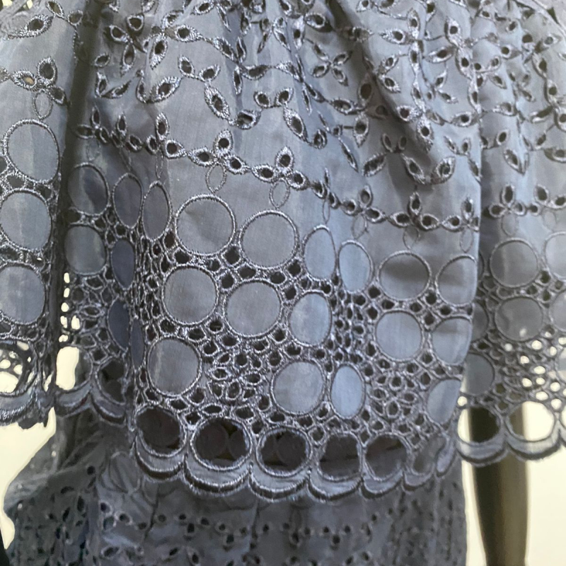 Vestido Self-Portrait Embellished Azul Marinho - 36