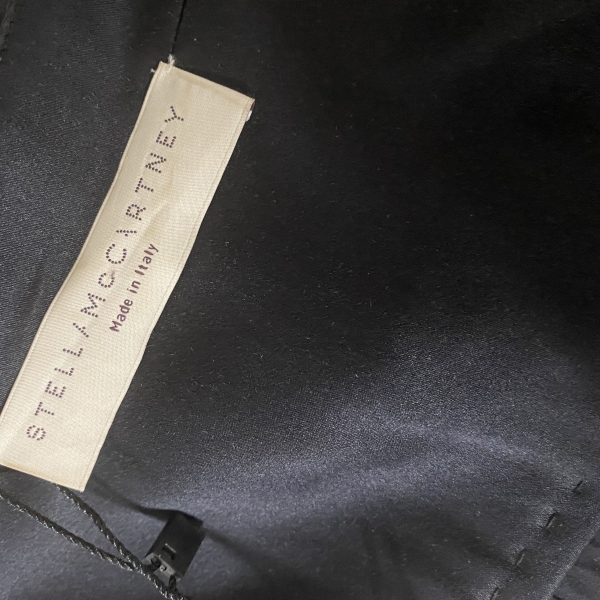 Vestido Stella McCartney Cetim Preto - 40