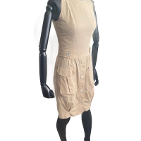 Vestido Valentino Bege-40
