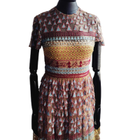 Vestido Valentino Colorido Embellished-36