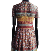 Vestido Valentino Colorido Embellished-36