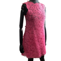 Vestido Valentino Vazado Rosa-40