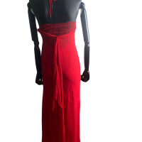 Vestido Valentino Vermelho Seda-38