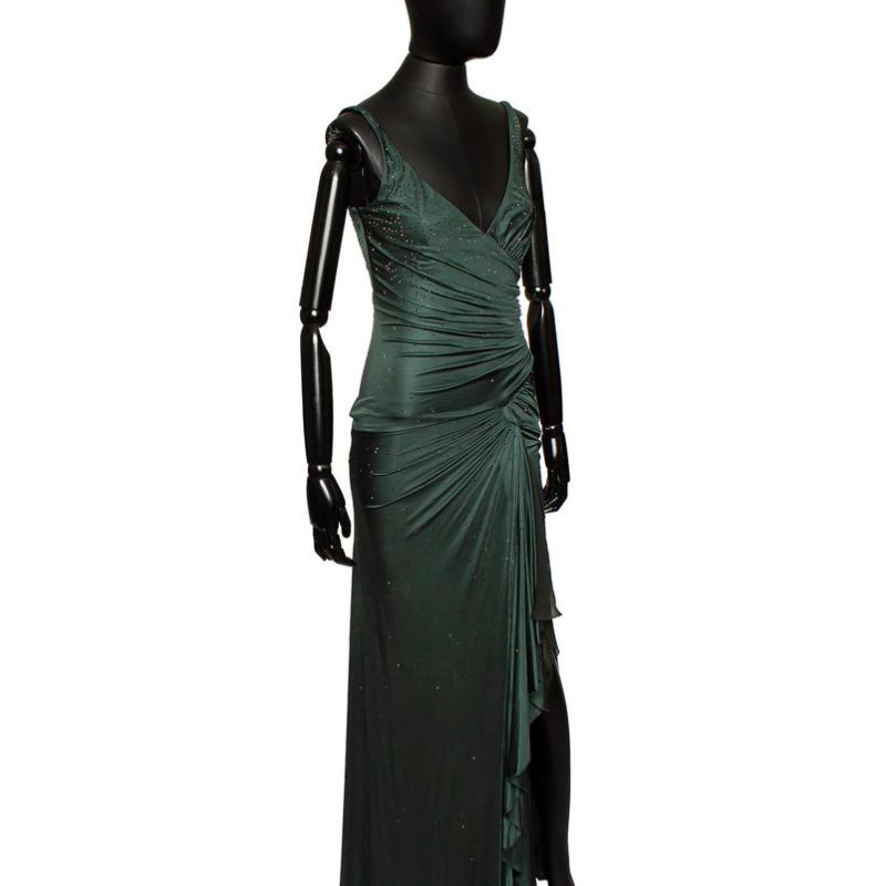 Vestido Versace Verde 36 Vestido Versace Verde 36