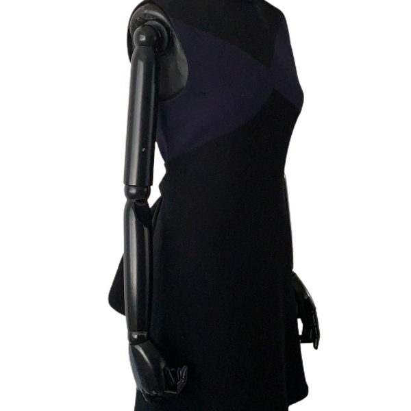 Vestido Victoria Beckham Lã Marinho / Preto