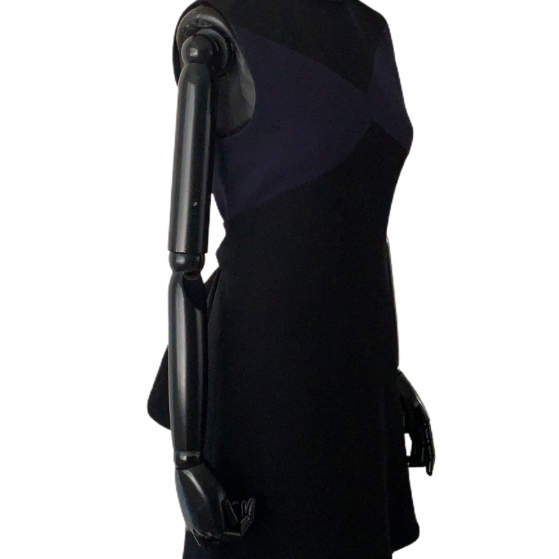 Vestido Victoria Beckham Lã Marinho / Preto