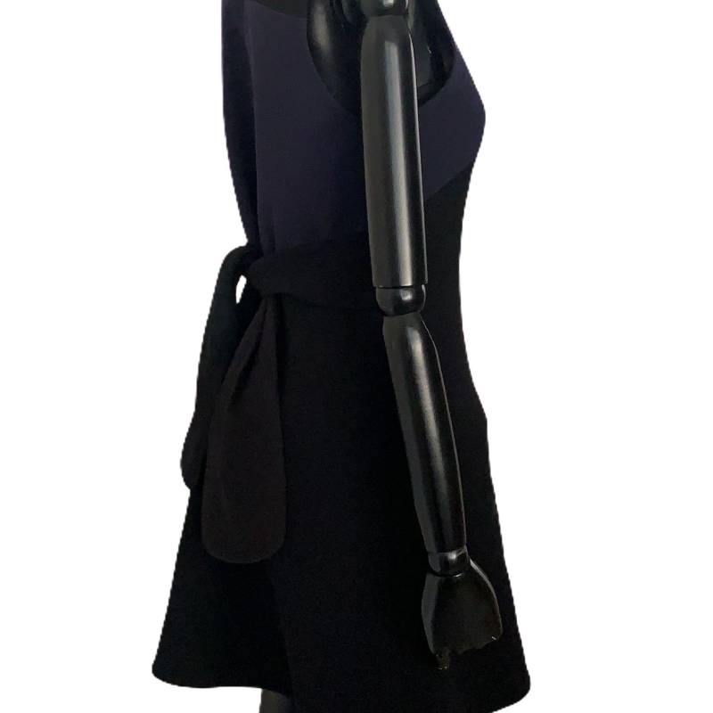 Vestido Victoria Beckham Lã Marinho / Preto