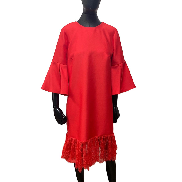 Vestido Vitor Zerbinato Vermelho - 40