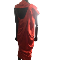 Vestido Vivienne Westwood Seda Longo Vermelho - 38