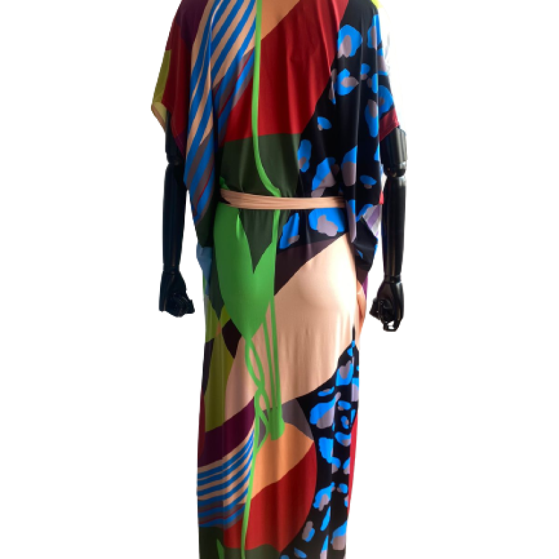 Vestido Voar Estampado -P