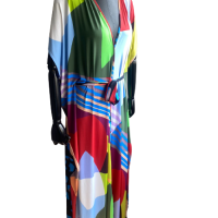 Vestido Voar Estampado -P
