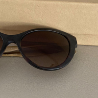 Óculos Burberry Tartaruga Hastes Dourada 3536