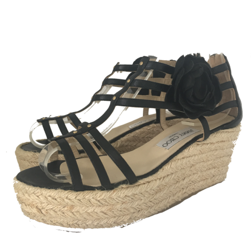 Sandália Jimmy Choo com Flor - 38