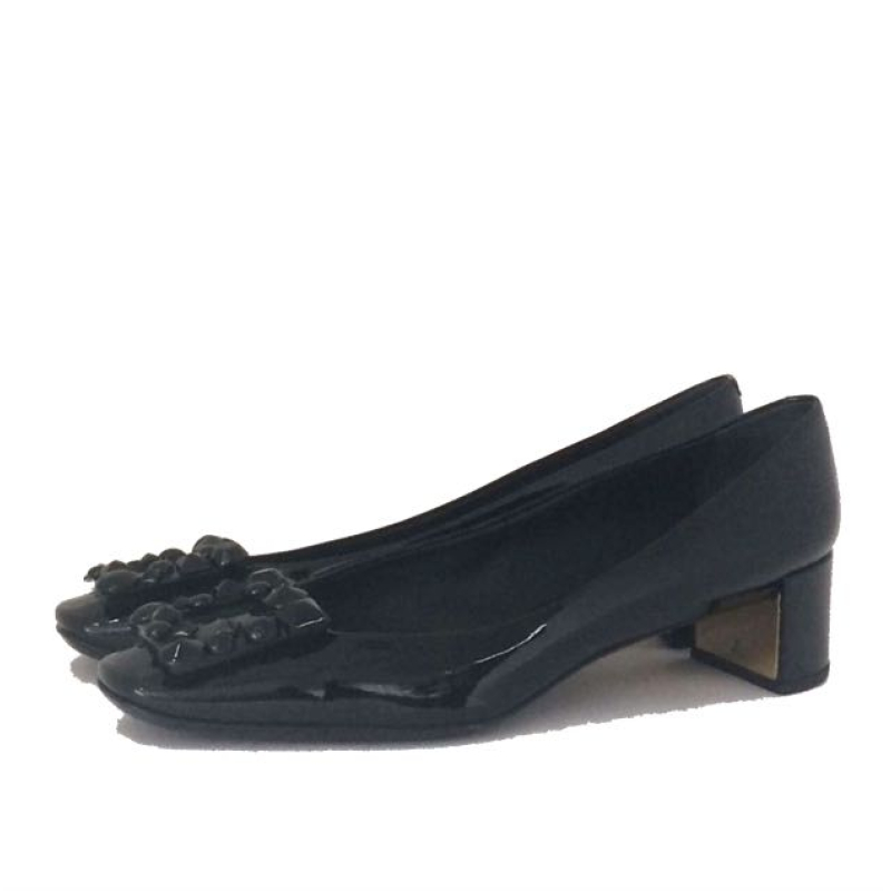Sapato Louis Vuitton Verniz Preto Sapato Louis Vuitton Verniz Preto