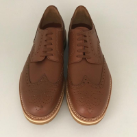 Sapato Prada Brogue Oxford Caramelo