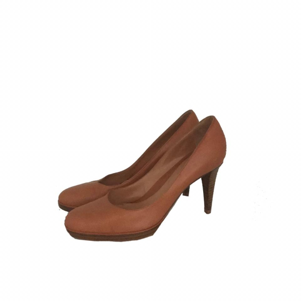 Sapato Sergio Rossi Pump Couro Caramelo - 37
