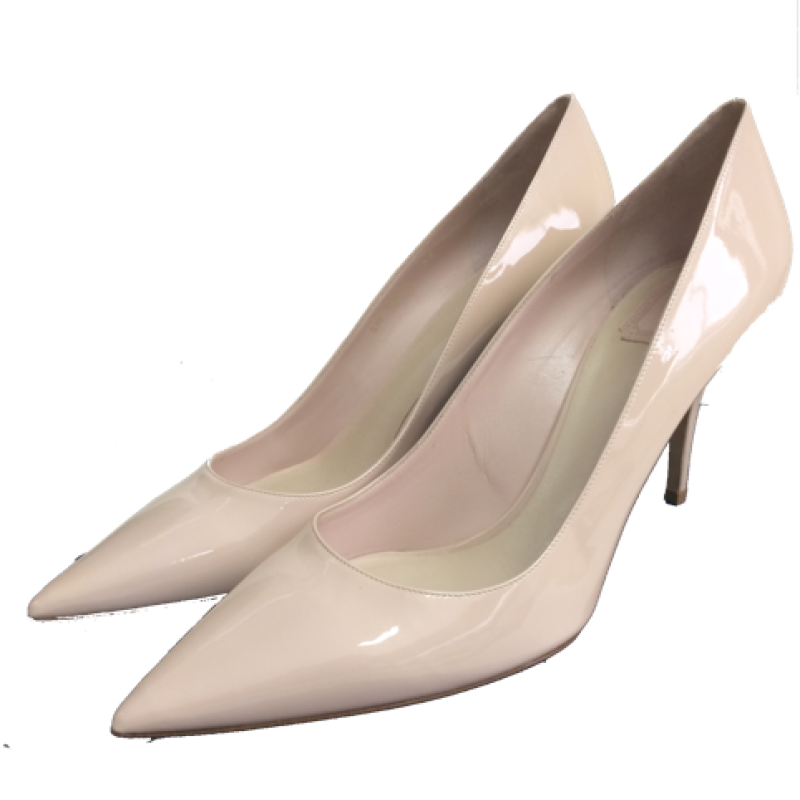 Scarpin Christian Dior Verniz Nude