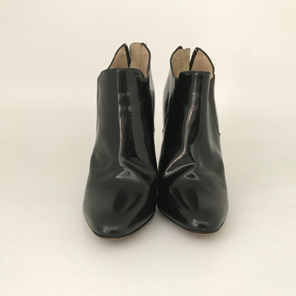 Bota Jimmy Choo Ankle Verniz Preta - 33