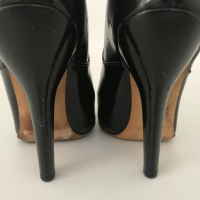 Bota Jimmy Choo Ankle Verniz Preta - 33