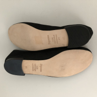 Sapatilha Repetto Camurça Preta Glitter Nova