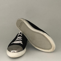 Tênis Miu Miu Suede Low-Top - 35